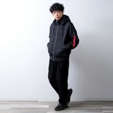 ミリタリージャケット メンズ MA-1 変形 フード付き おしゃれ ブルゾン | GENELESS | 詳細画像14 