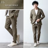 セットアップ メンズ テーラード ジャケット 洗えるスーツ 接触冷感 超伸縮 | GENELESS | 詳細画像16 