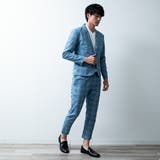 セットアップ メンズ テーラードジャケット チェック イージーパンツ | GENELESS | 詳細画像6 