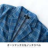 セットアップ メンズ テーラードジャケット チェック イージーパンツ | GENELESS | 詳細画像13 