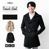 トレンチコート メンズ ロング | GENELESS | 詳細画像1