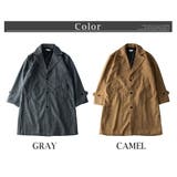 チェスターコート メンズ ウール ロング コート ロングコート 秋冬 ゆったり | GENELESS | 詳細画像11