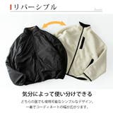 アウター メンズ ボア スタンド ジャケット リバーシブル ブルゾン 秋冬 | GENELESS | 詳細画像5