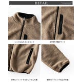 アウター メンズ ボア スタンド ジャケット リバーシブル ブルゾン 秋冬 | GENELESS | 詳細画像13