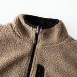 アウター メンズ ボア スタンド ジャケット リバーシブル ブルゾン 秋冬 | GENELESS | 詳細画像14