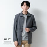 ステンカラーコート メンズ ウール | GENELESS | 詳細画像6