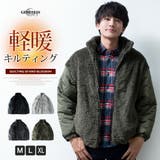 アウター メンズ キルティング ファー 暖かい ブルゾン スタンドカラー 秋冬 | GENELESS | 詳細画像1