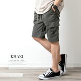 【膝丈タイプ】ハーフパンツ メンズ ひざ下 カーゴパンツ スポーツ 太め | GENELESS | 詳細画像13
