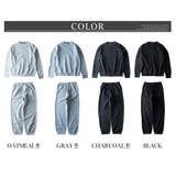 セットアップ メンズ スウェット トレーナー 裏起毛 暖かい 上下セット 秋冬 | GENELESS | 詳細画像17 