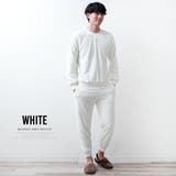 セットアップ メンズ ボア トレーナー シャギーボア ルームウェア 上下セット | GENELESS | 詳細画像5 