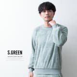 セットアップ メンズ ボア トレーナー シャギーボア ルームウェア 上下セット | GENELESS | 詳細画像19 