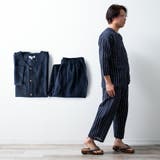 パジャマ ルームウェア メンズ 上下セット 部屋着 しじら織 夏 シャツ 和風 | GENELESS | 詳細画像13