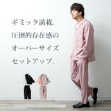 セットアップ メンズ シャツ アシンメトリー 上下セット オーバーサイズ | GENELESS | 詳細画像3 