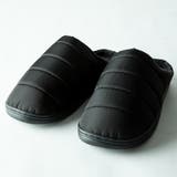 スリッパ メンズ 防寒 ルームシューズ 暖かい ダウン風 もこもこ スリッポン | GENELESS | 詳細画像11 