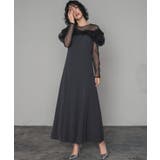 チャコールグレー | パーティードレス 結婚式 ワンピース | GIRL