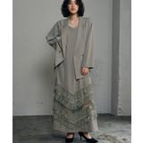 グレージュ | パーティードレス 結婚式 ワンピースドレス | GIRL