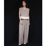 モカ | パーティードレス 結婚式 パンツドレス | GIRL