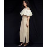 ベージュ | パーティードレス 結婚式 ドレス | GIRL