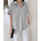 グレー | ブラウス レディース オフィス | GIRL