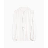 アイボリー | ブラウス オフィス 七分袖 | GIRL