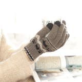 レディース やわらか 指先あったか裏起毛手袋 | GlovesDEPO | 詳細画像3 