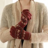 レディース やわらか 指先あったか裏起毛手袋 | GlovesDEPO | 詳細画像1 