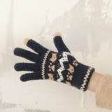 レディース やわらか 指先あったか裏起毛手袋 | GlovesDEPO | 詳細画像4 