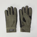 カーキ | 手袋 メンズ 冬の定番フリース素材 | GlovesDEPO【MEN】