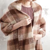 あったかマフラー 大判 ブロックチェック＆フリンジ | GlovesDEPO | 詳細画像7 