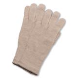 ベージュ | てぶくろ屋さんがつくった「シルク100％おやすみ手袋 ショートタイプ」 全4色 | GlovesDEPO