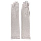 オーガニックコットンアームカバー UV手袋＜レディース ロング | GlovesDEPO | 詳細画像1 