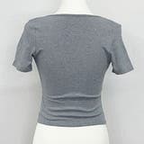 フロントリボンリブ半袖Tシャツ 10358 | G&L Style | 詳細画像16 