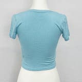 Uネックショート丈Tシャツ 10332 | G&L Style | 詳細画像15