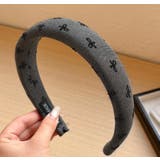 グレーA | 6種 総柄カチューシャ 10436 | G&L Style