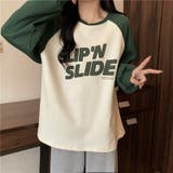 フロントプリントバイカラーロングTシャツ 10070 | G&L Style | 詳細画像11