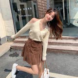 Vネックショルダーカットニットトップス 10074 | G&L Style | 詳細画像7 