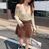 Vネックショルダーカットニットトップス 10074 | G&L Style | 詳細画像8 