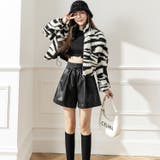 フェイクレザーショートパンツ 10110 | G&L Style | 詳細画像3 