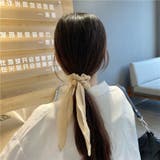 ベージュ | 光沢リボンシュシュ 10198 | G&L Style