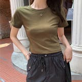 ショート丈ベーシックTシャツ 10256 | G&L Style | 詳細画像11