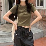 ショート丈ベーシックTシャツ 10256 | G&L Style | 詳細画像12