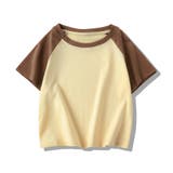バイカラーショート丈Tシャツ 10257 | G&L Style | 詳細画像13
