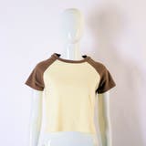 バイカラーショート丈Tシャツ 10257 | G&L Style | 詳細画像16