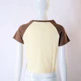 バイカラーショート丈Tシャツ 10257 | G&L Style | 詳細画像18