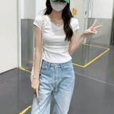 サイドシャーリング半袖Tシャツ 10327 | G&L Style | 詳細画像16
