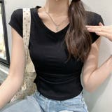 サイドシャーリング半袖Tシャツ 10327 | G&L Style | 詳細画像2