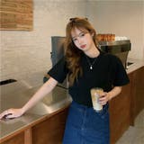 ブラック | ベーシック半袖Tシャツ 10329 | G&L Style
