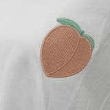 ピーチ刺繍 半袖Tシャツ 10336 | G&L Style | 詳細画像16