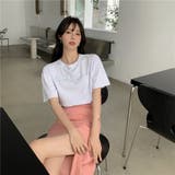 フロントレタリング半袖Tシャツ 10339 | G&L Style | 詳細画像3