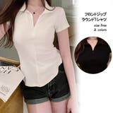 フロントジップラウンドTシャツ 10351 | G&L Style | 詳細画像1 